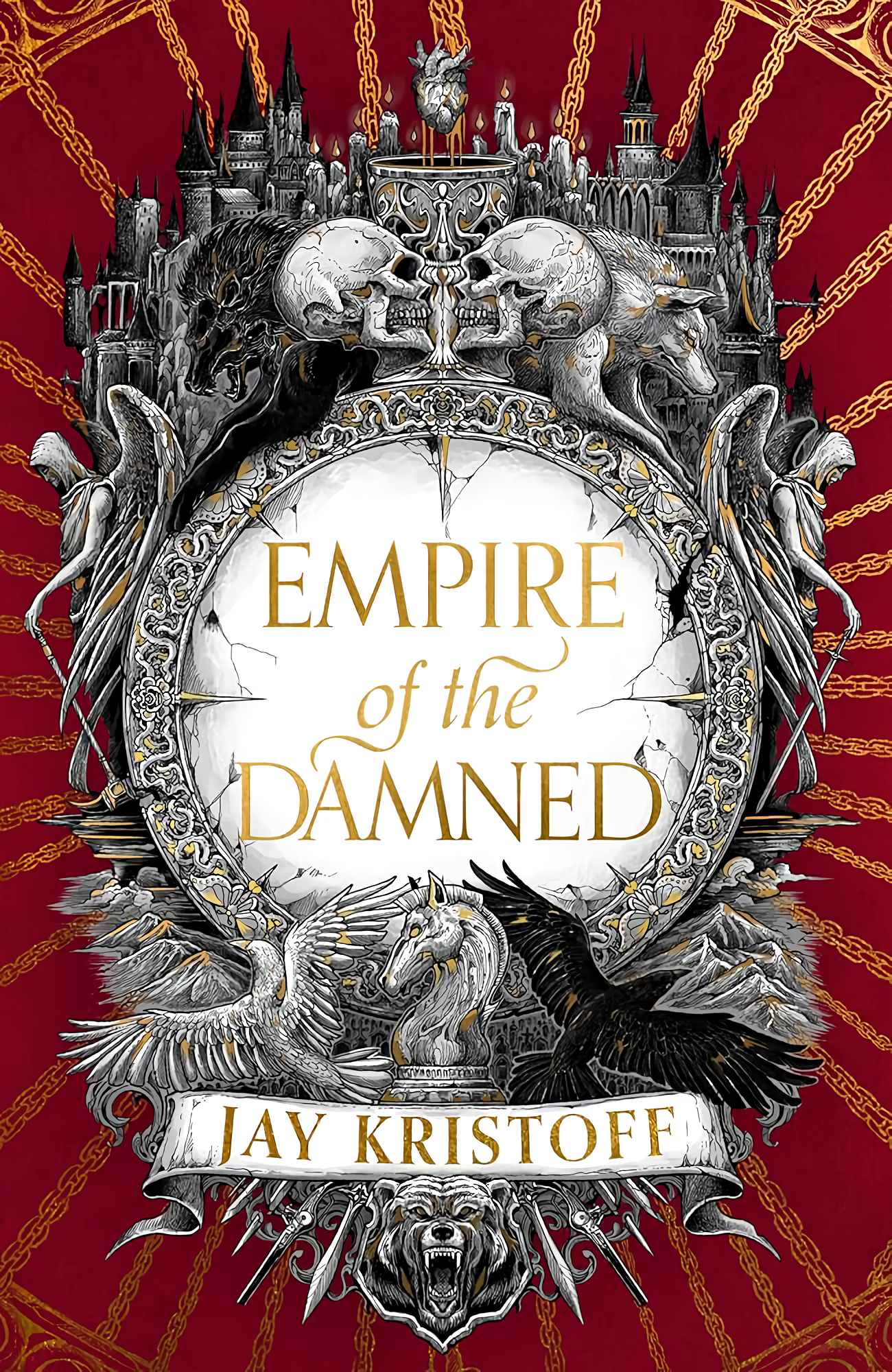 Cover of Empire of the Damned by Jay Kristoff
