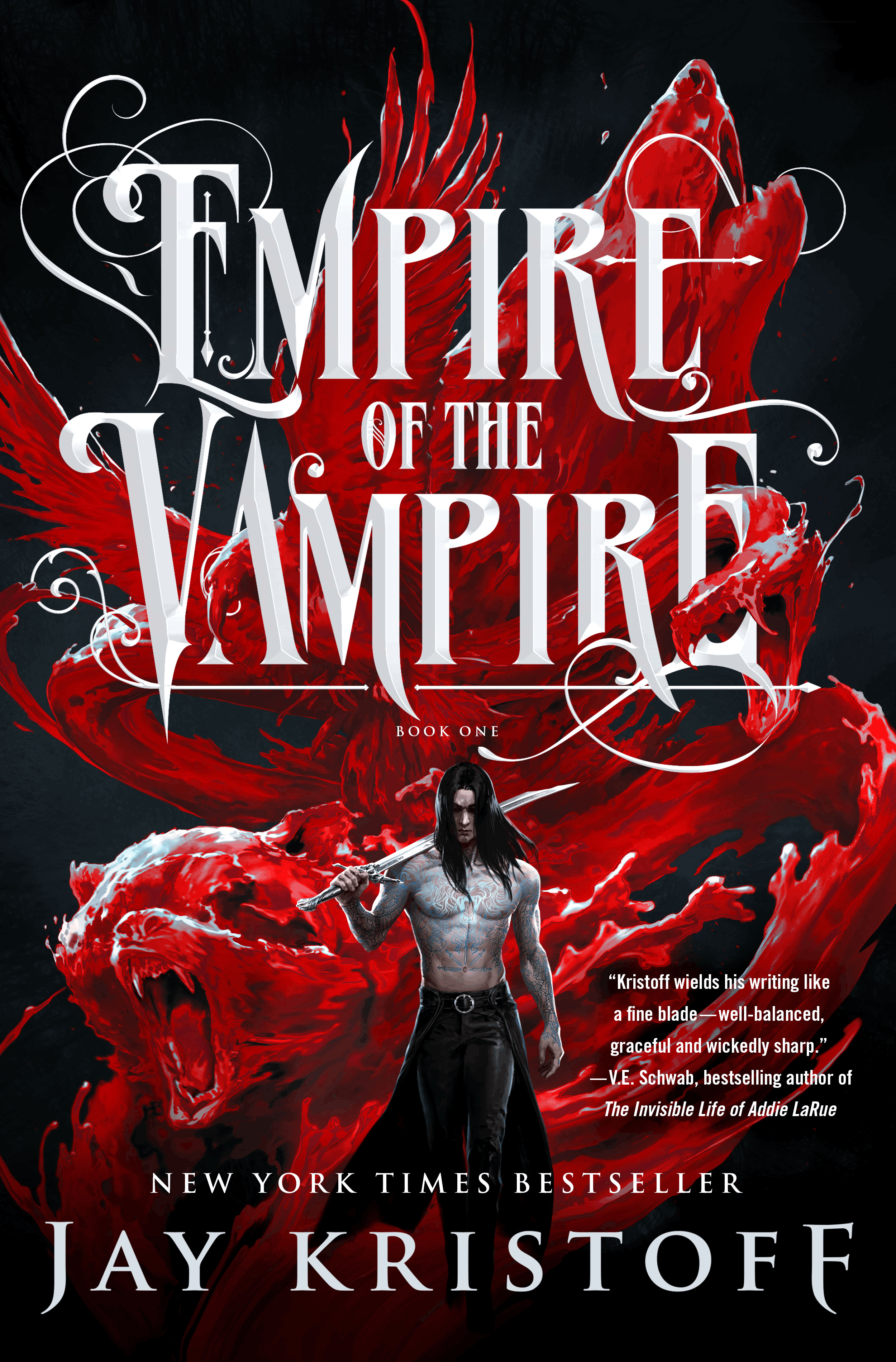 Cover of Empire of the Vampire by Jay Kristoff