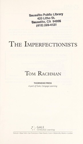 Cover of The Imperfectionists