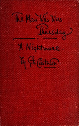 Cover of The Man Who Was Thursday by G. K. Chesterton