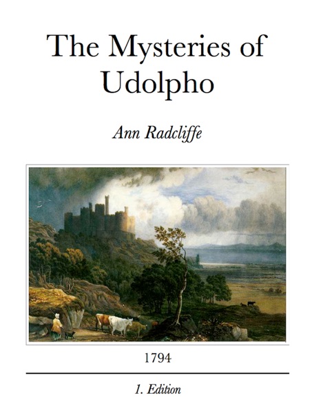 Cover of The Mysteries of Udolpho by Ann Radcliffe